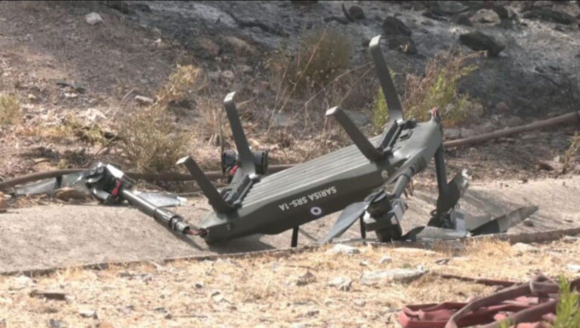 Από πτώση drone προκλήθηκε η φωτιά στα Γλυκά Νερά – Προσήχθησαν 4 άτομα