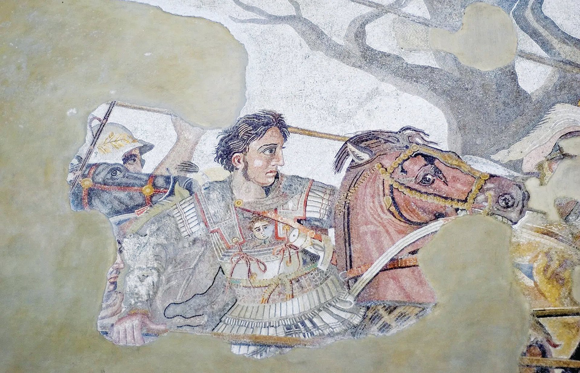 Mosaic Alexander the Great House of Faun